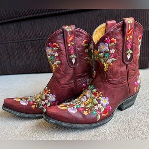 Price firm- Old Gringo 8 B Sora Floral Western Cowboy Boots Easter Mother’s Day